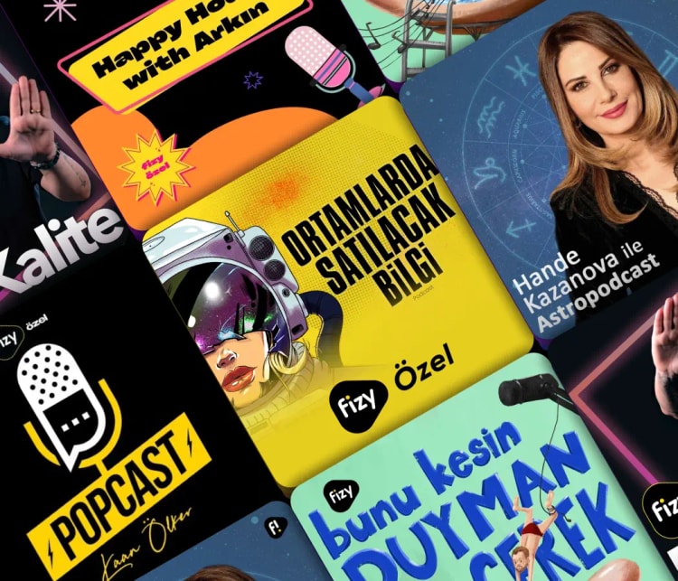 fizy'e özel podcast serileri